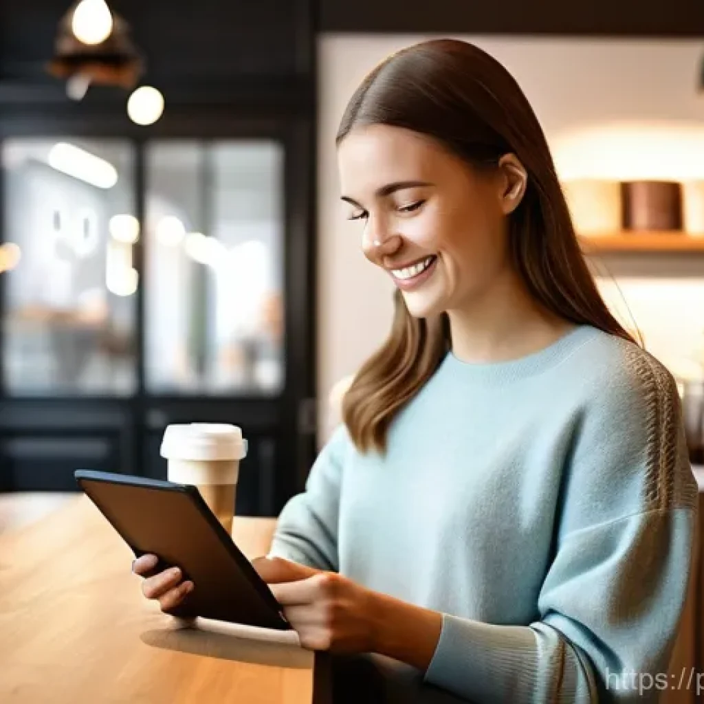 크리에이티브 허브의 마케팅 및 홍보 전략 - **Prompt: AI-Powered Creative Business Personalization in Poland**
"A cozy, modern cafe interior...