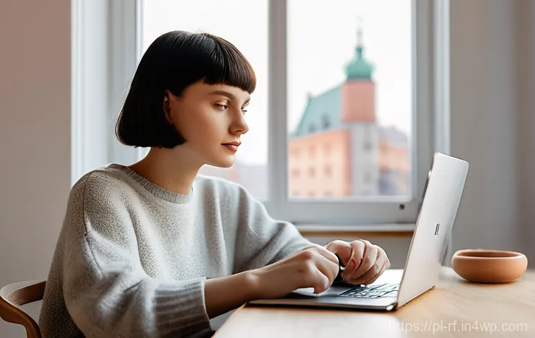 크리에이티브 허브의 글로벌 트렌드 - **AI-Powered Creative Hub in a Modern Polish Apartment**
"A young Polish woman, around 20s, with...